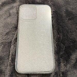 Clear Glitter Protective Phone Case iPhone 14 Pro Max